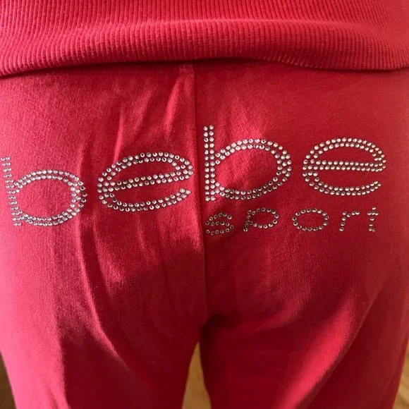 Bebe Sport Logo Capri Jogger / Sweat Set - Picture 10 of 14